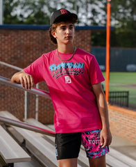Men’s Pottstown Graffiti Black Woven Short