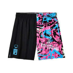 Men’s Pottstown Graffiti Black Woven Short