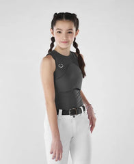Girl's Racerback Chest Guard Sleeveless Shirt