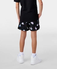 Youth Evoji Black Woven Shorts