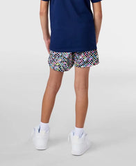 Youth Inkjet Blue Woven Shorts